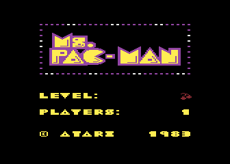 Ms. Pac-Man screenshot 4 for Atari 5200